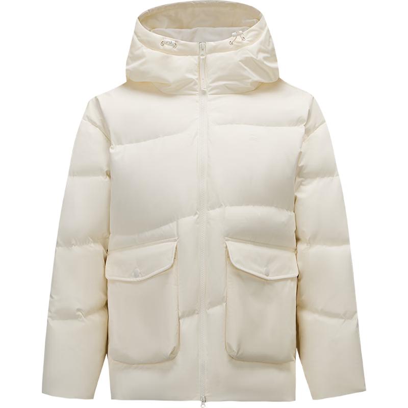 Anta Women's Six-Degree Core Hooded Puffer Down Jacket