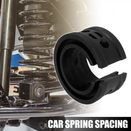 2 Pcs Black Car Coil Spring Rubber Buffer Universal B+ Type for Ford for Chevy