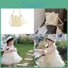 Adorable Mini Pearl Chain Crossbody Bag For Kids Gender Neutral Sweet Design
