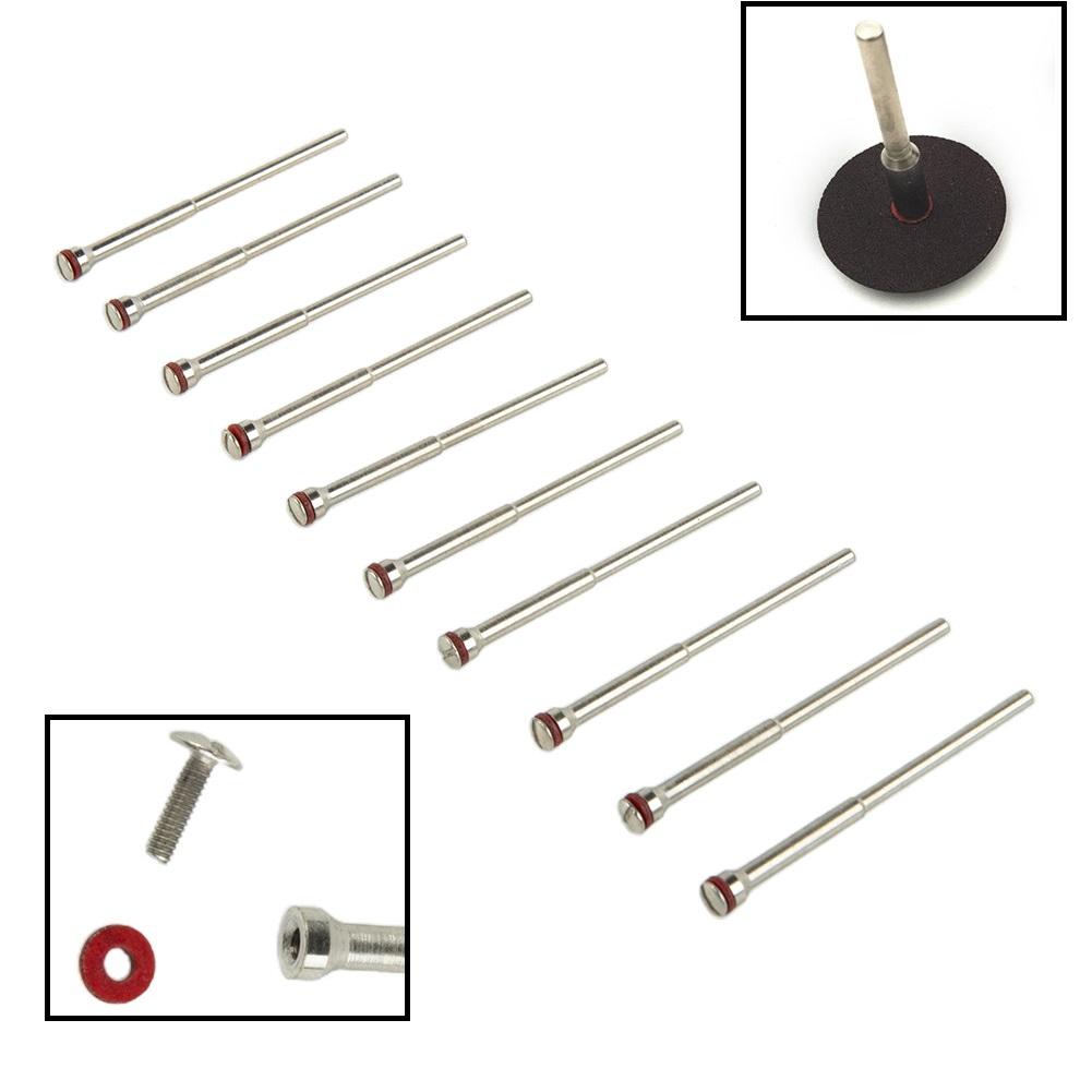 10pcs Polishing Shank Mandrel Burs Rotary Tool Parts Replacement For Polisher Machine Tool Accessories