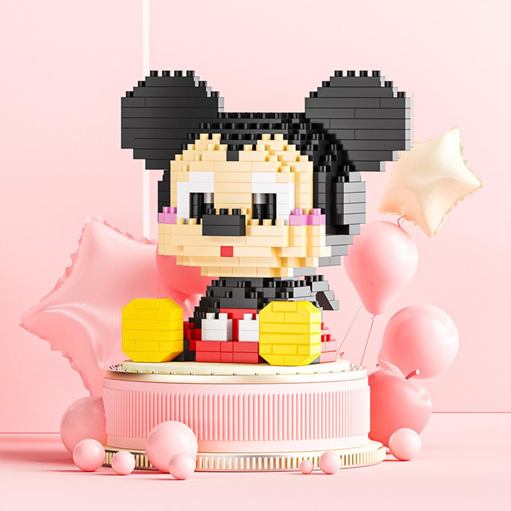 Micro-particle Building Blocks Assembled Toys Compatible With Star Dailu Lingna Belle Cartoon Dolls Puzzle Gifts For Girls