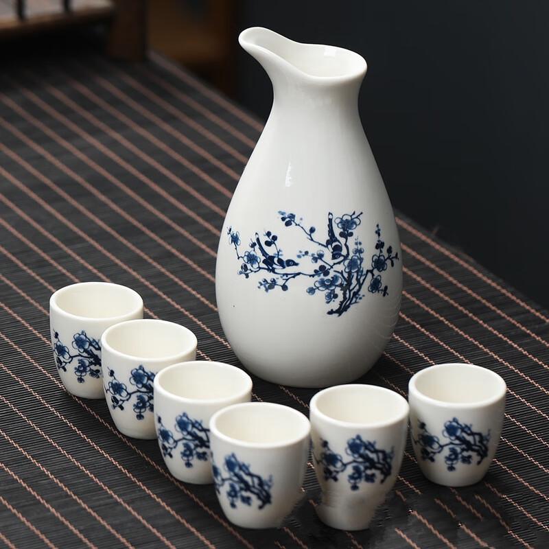Shangqi Keramik Baijiu Dekantierer & Tassenset