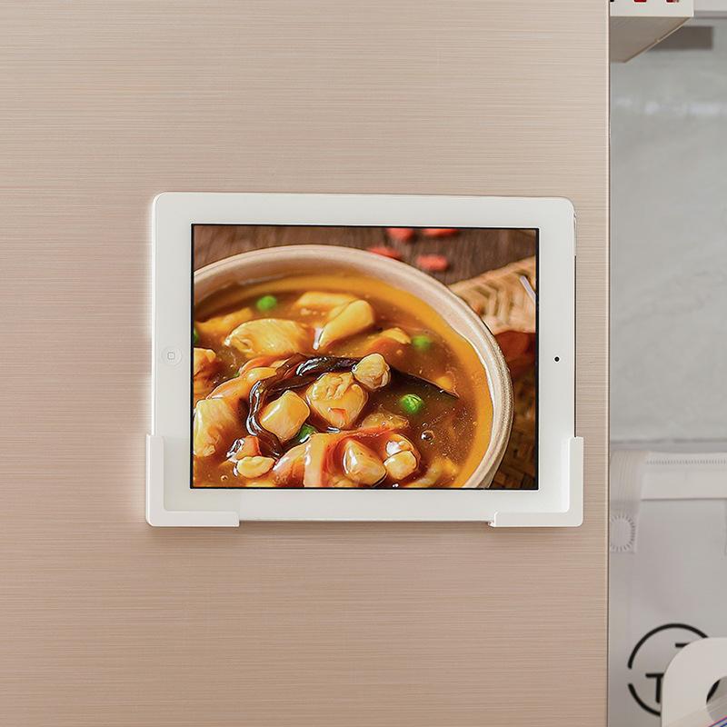 Tablet PC Household Storage Tools Kitchen Creative Shelf Refrigerator Magnet Multi-purpose Shelf New Magnetic Mobile Phone Stand