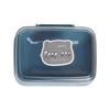 New Cute Soap Holder with Lid - Plastic Bathroom Storage Rack