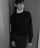 MUSINSA STANDARD WOMAN [Victoria Wool] Women'S Crew Neck Knit [Black]
