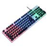 OLOEY Wired Punk-Style Mechanical-Feel Keyboard and Mouse Combo