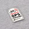 Наклейка с сигнализацией GPS-слежения, светоотражающая предупреждающая наклейка для мотоцикла, велосипеда, противоугонная наклейка