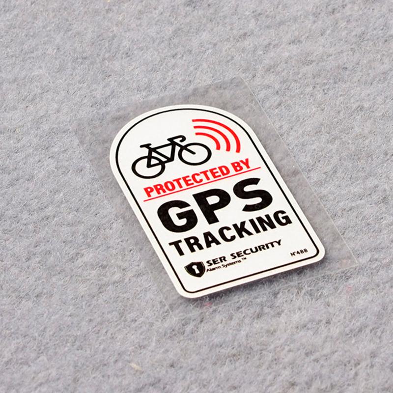 Наклейка с сигнализацией GPS-слежения, светоотражающая предупреждающая наклейка для мотоцикла, велосипеда, противоугонная наклейка