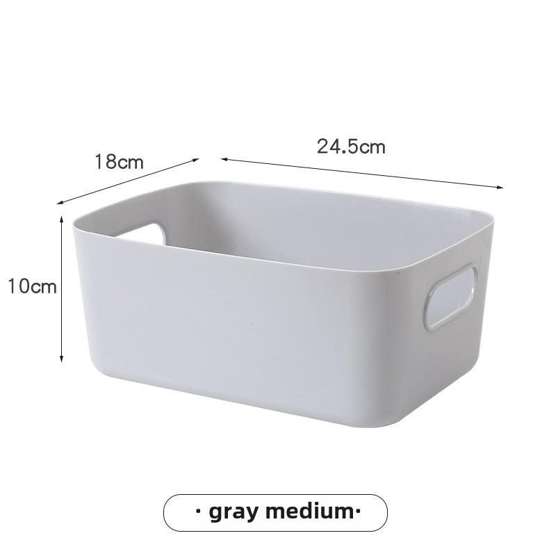 Rectangular Desktop Storage Box for Office, Desk, Key, Cosmetics, or Kitchen Items