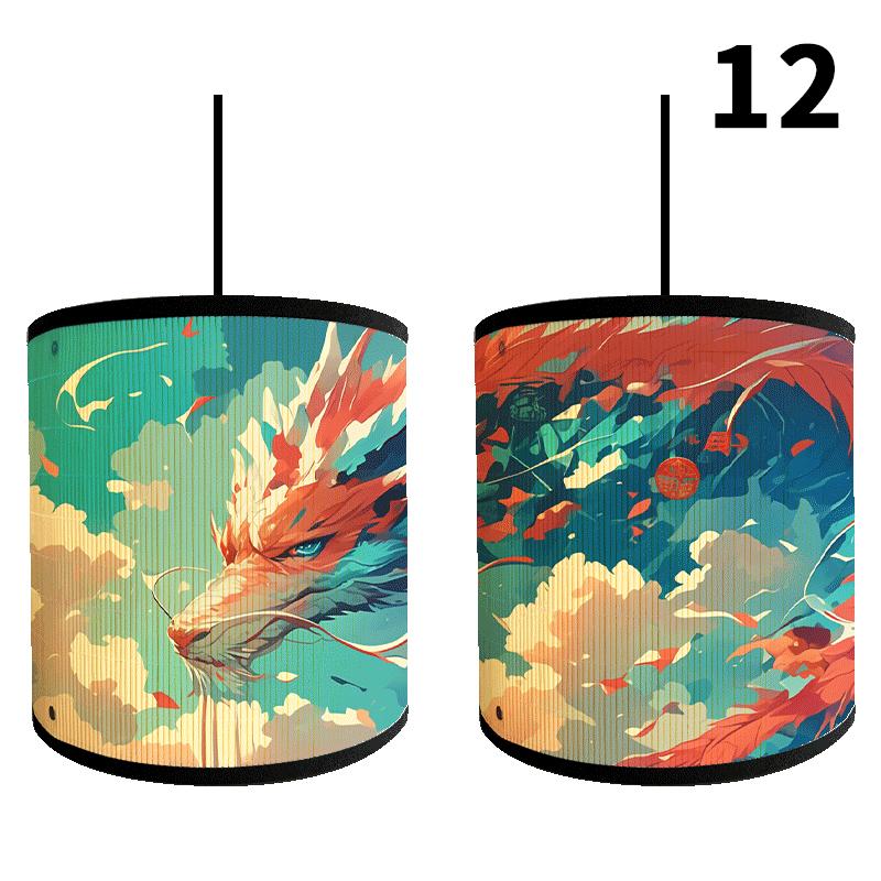 Japanese Style Lamp Shade Bamboo Art Light Cover Bar Cafe Homestay Restaurant Decor Chandelier 30cm Home Bedside Wall Lamp Cover