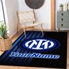 Inter Milan Personalized Text Carpet Design for Hallway Foyer Living Rooms Bedrooms Anti-slip Rug Office home decor