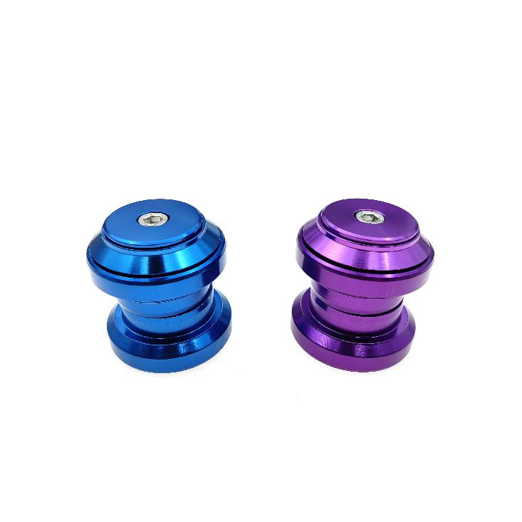 Mountain Bike Road Bike 2 Bearing Headset 1 1/8" 34MM Steering Top Cap Cover External HeadsetsSealed Threadless Fork Stem