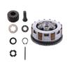 Yibai Ke Clutch Assembly for Tornado 250cc Motorcycle (6 Springs, 6 Plates)