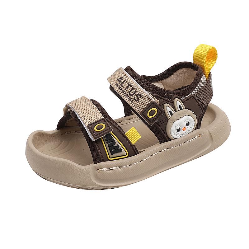 2026 Summer Korean-Style Non-Slip Soft Sole Sandals for Toddlers & Kids - Waterproof Beach Shoes