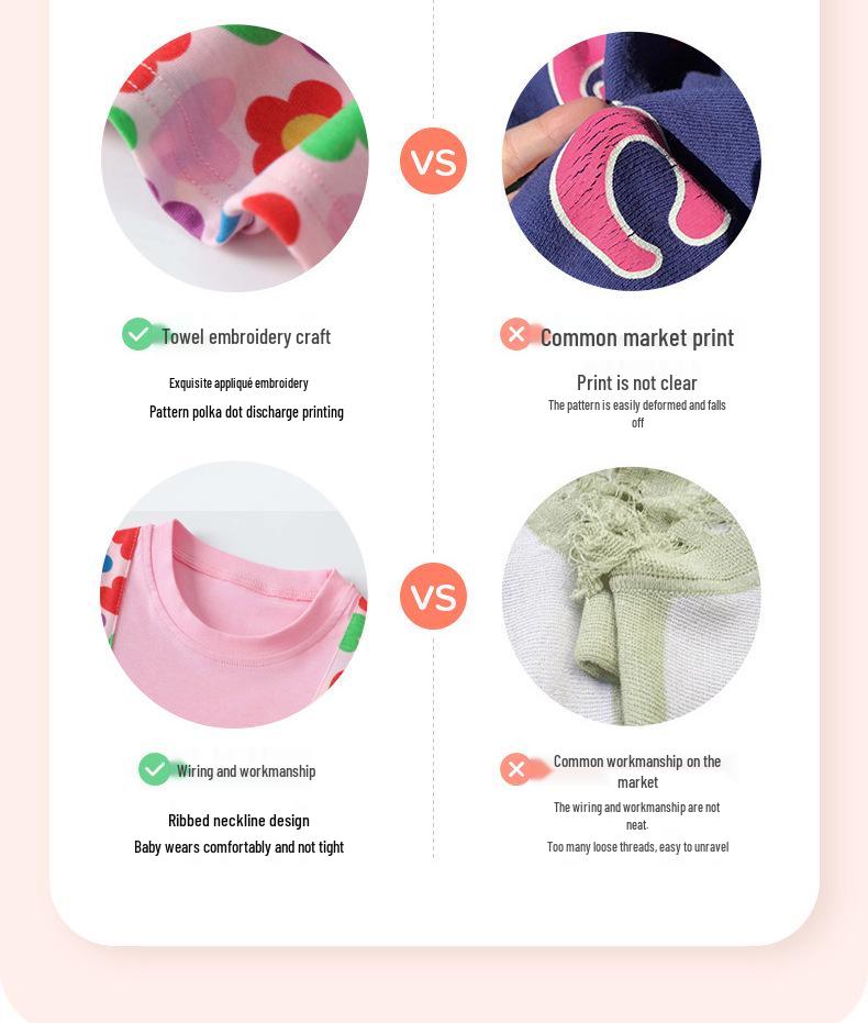 New Autumn European & American Style Girls' Floral Bow Long-Sleeve Princess Dress