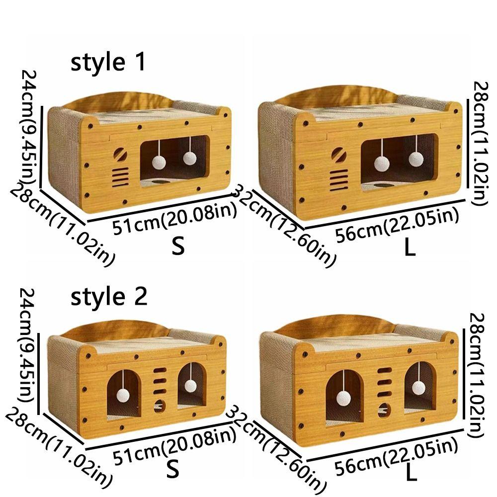 Sturdy Cat Scratching Board Wear-Resistant Cat Scratching Nest Vertical Crawler  Pet Kitten