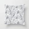 European Gray Pillowcase Geometric Pillow Cover Sofa Cushion Cover Garden Throw Pillows Hotel Outdoor Cushions Car Chair ,(14)