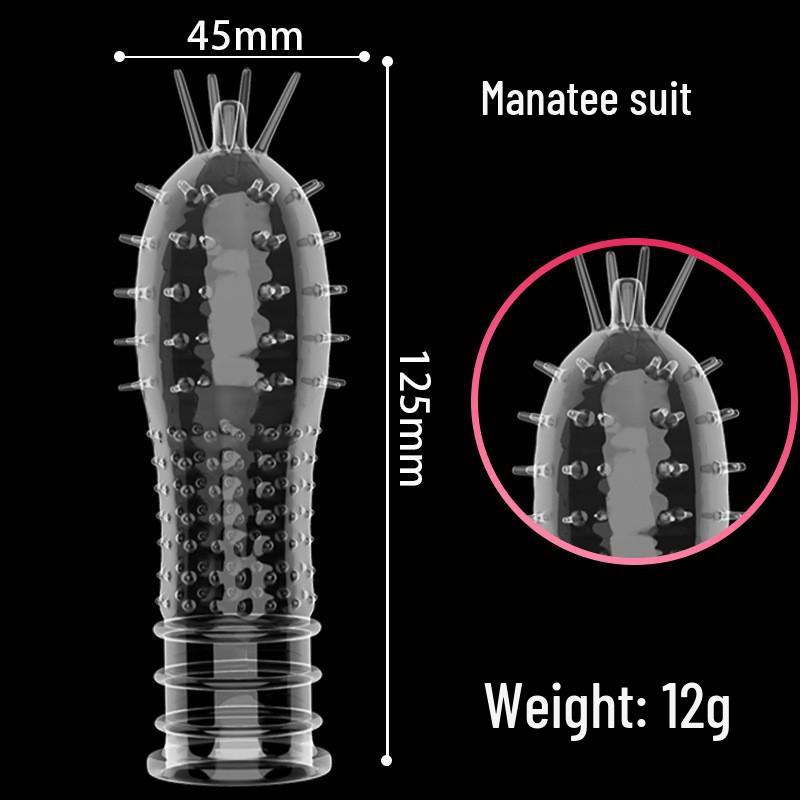 Wolf Tooth Sleeve Clitoral Stimulating Long-lasting Couple's Pleasure Toy