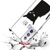 Cat Footprint Funny Paw Cute Phone Case For Samsung Galaxy S26 Ultra S23 S24 S25 Edge S20 FE S21 S22 Plus Soft Print Shell Cover