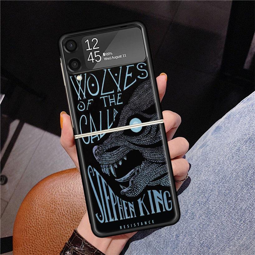 Stephen King The Dark Tower Phone Case For Samsung Z Flip 7 6 5 4 3 Galaxy ZFlip7 ZFlip6 ZFlip5 ZFlip4 ZFlip3 5G Print Cover