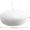 6Pack Floating Candles Unscented Discs for Wedding, Pool Party, Holiday & Home Decor.