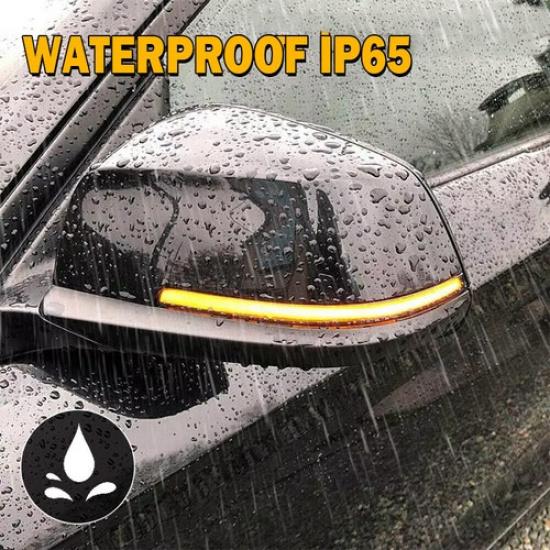 2Pcs Dynamic Turn Signal Mirror Sequential Light For BMW F20 F30 F33 F34 F32 New