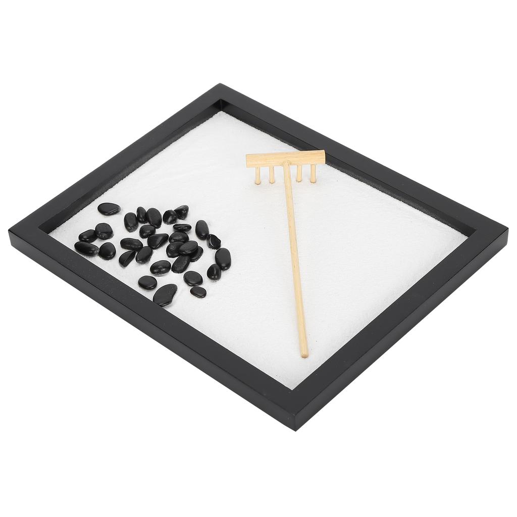 Sand Tray Decoration No Grid Mini Landscape Meditation Zen Sandbox Desktop Craft Decoration