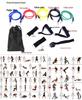 18-Piece Fitness Set: Resistance Bands, Gliding Discs, Latex Loops, Spiky Ball