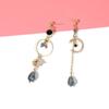 Tassel Unique Fashion Korean Style Earrings Crystal Ear Drop Fashion Jewelry Female Dangle Earrings