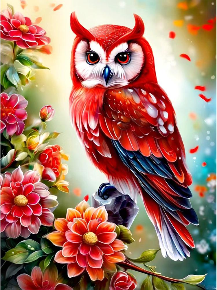 2024 New 5DDiy Diamond Embroidery Bird Eagle Chicken Animal Full Round Square Diamond Colored Mosaic Wall Home Decoration