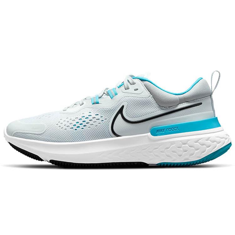 

Nike React Miler 2 Pure Platinum Chlorine Blue CW7121-003 40.5
