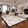Light Luxury High-End Carpet Living Room Sofa Anti-Slip Waterproof Floor Mat Bedroom Anti-Stain Foot Mat Home Decoration
