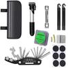 Professional Bike Multi Tool Set Pump Tire Patch Multi-functional Wrench Portable MTB Road Bike Maintenance Set with Storage Bag