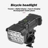 5 Trybów Oświetlenia 12 LED Lampa Rowerowa 140dB Głośniki Wodoodporna Lampa Bezpieczeństwa Roweru Jasna Akumulatorowa Przednia Latarka MTB
