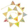 Multicolor Birthday Triangle Flags for Kids' Party Tent Decor