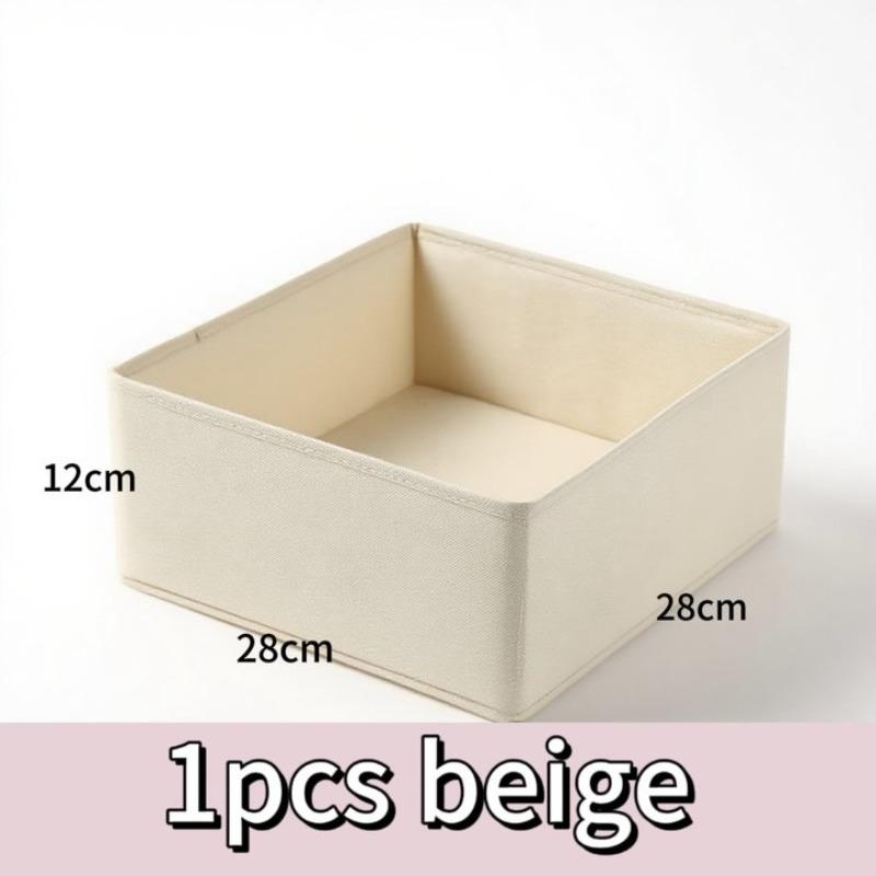 Underwear Organizers Foldable Clothing Storage Bedroom Multi-Function Underwear Clothes Sock Organizer Home Use Fabric Material