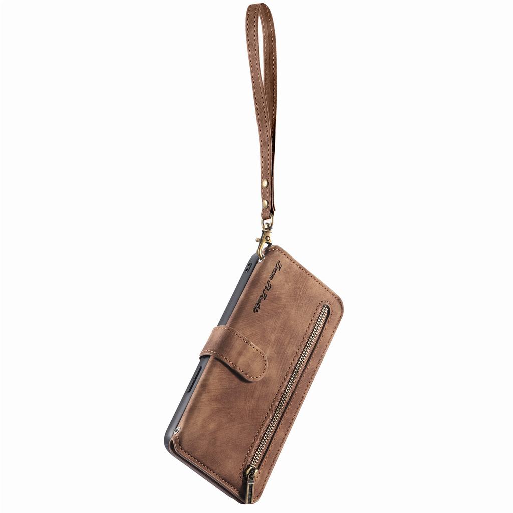 3-in-1 Luxury Leather Wallet Case for Xiaomi/Redmi series.Xiaomi 13 Lite/Poco X5/Redmi Note 12/12C...w/ Stand, Shockproof, RFID, Multi-Slot & Zipper