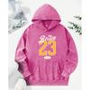 Art Word Boston 23 Printed Women Washed Hoodie Fashion Multicolor Hoody Casual Oversize Streetwear Clothes