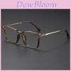Blue Light Blocking Square Glasses With Pc Frame For Fashionable Adults