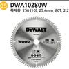 DeWalt Circular Saw Blade Tip Saw Skill Blade for Aluminum 7 1 4 Inch 60T DWA714160A