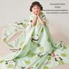 Children's Summer Cotton Gauze Sleeping Bag Blanket