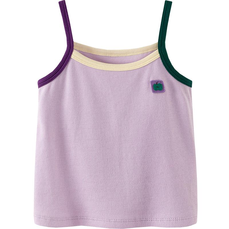 Minibala Baby Girls Summer Cotton Camisole Top 110