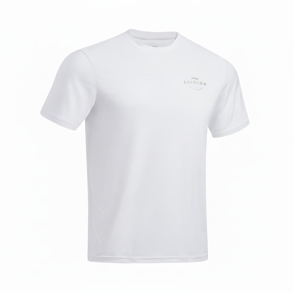 

Li-Ning Short Sleeve Breathable Quick-Dry Youth Simple Sports Training Casual Crew Neck T-Shirt Men tops ATSZ817-2 XXXL