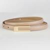 Korean Women's Slim Leather Belt for Dresses & Skirts - Retro Style, Versatile & Stylish
