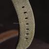 Canvas Leder Uhrenarmband 20mm 22mm 24mm für Omega für Huawei GT 3/4/5 Armeegrün Sport Militär Armband Herren Damen Armband