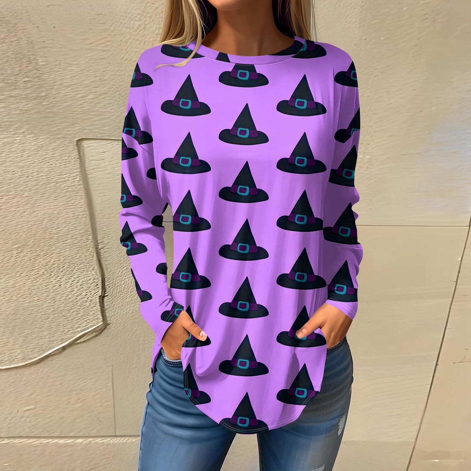 Женская футболка с принтом Хэллоуина — фото 6