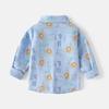 2025 Spring & Autumn Boys' Long-Sleeve Pure Cotton Korean Style Shirt