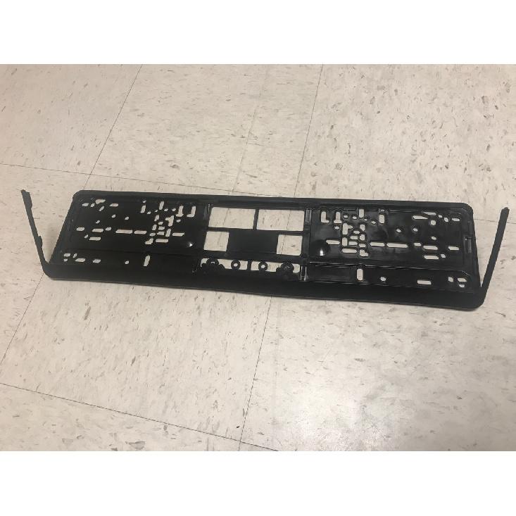Car License Plate Frame Universal Euro License Plate Tag Holder Mounting Adapter Bumper Frame Bracket Waterproof Anti-corrosion Plate Mount Holder