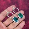 Emerald Gemstone Jewelry, Handmade Balancing Silver Earrings, Handmade Beautiful Earrings Gift for Activists