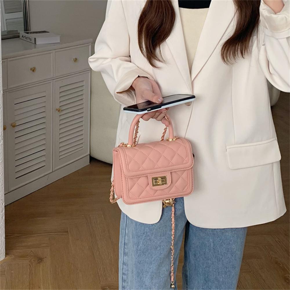 Новая женская сумка Модная универсальная маленькая квадратная сумка Сумка через плечо — фото 4